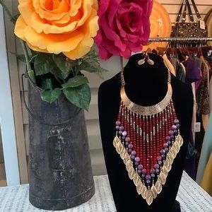 STATEMENT NECKLACE SET